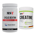 Masseaufbau-Set: MST Cluster Dextrin + MST Creatin Pro CREAPURE – alle enthaltenen Artikel