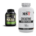 Masseaufbau-Set: Optimum Nutrition Serious Mass + MST Creatine HCL – alle enthaltenen Artikel