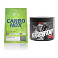 Masseaufbau-Set: Olimp Carbo Nox 1kg Pulver + Big Zone Creatin – alle enthaltenen Artikel