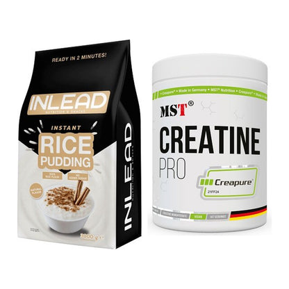 Masseaufbau-Set: INLEAD Instant Rice + MST Creatin Pro CREAPURE – alle enthaltenen Artikel