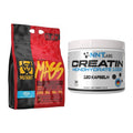 Masseaufbau-Set: Mutant Mass 6,8kg (Cookies + NNT Creatin 1000 mg – alle enthaltenen Artikel