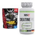 Masseaufbau-Set: Mutant Mass EXTREME 2500 + MST Creatine Pro CREAPURE – alle enthaltenen Artikel
