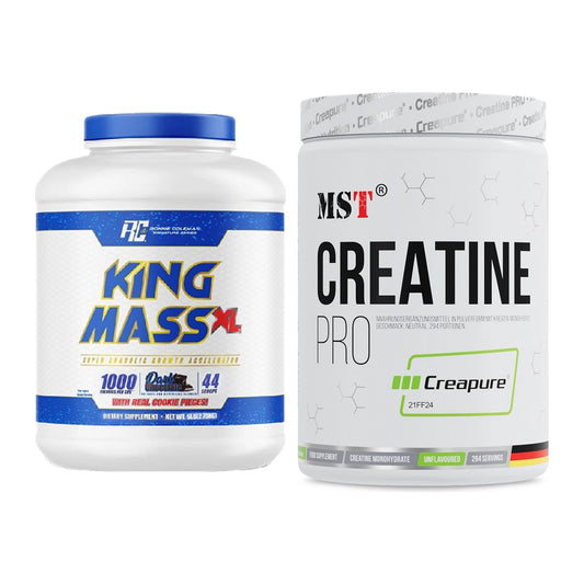 Masseaufbau-Set: Ronie Coleman RCSS King + MST Creatin Pro CREAPURE – alle enthaltenen Artikel