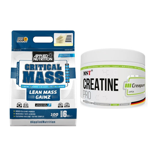 Masseaufbau-Set: Applied Nutrition + MST Creatin Pro CREAPURE – alle enthaltenen Artikel