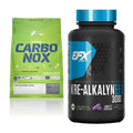 Masseaufbau-Set: Olimp Carbo Nox 1kg Pulver + EFX Kre-Alkalyn 3000 – alle enthaltenen Artikel