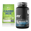 Masseaufbau-Set: Olimp Carbo Nox 1kg Pulver + EFX Kre-Alkalyn PRO – alle enthaltenen Artikel