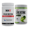 Masseaufbau-Set: MST Cluster Dextrin + MST Creatine Kick – alle enthaltenen Artikel