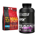 Masseaufbau-Set: Mutant Mass 6,8kg (Cookies + EFX Kre-Alkalyn 3000 – alle enthaltenen Artikel