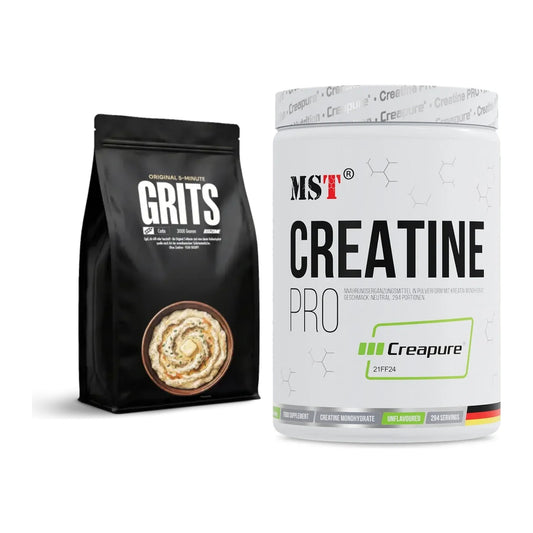 Masseaufbau-Set: Big Zone Grits (Maisgrieß) + MST Creatin Pro CREAPURE – alle enthaltenen Artikel