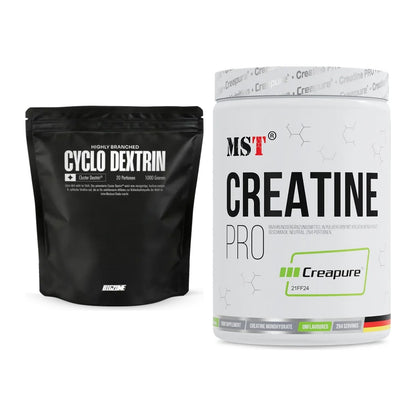 Masseaufbau-Set: Big Zone Cyclo Dextrin + MST Creatin Pro CREAPURE – alle enthaltenen Artikel