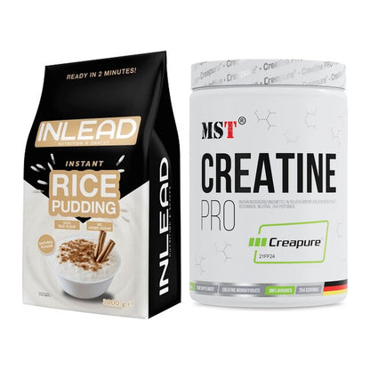 Masseaufbau-Set: INLEAD Instant Rice + MST Creatin Pro CREAPURE – alle enthaltenen Artikel