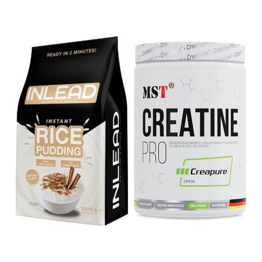 Masseaufbau-Set: INLEAD Instant Rice + MST Creatin Pro CREAPURE – alle enthaltenen Artikel