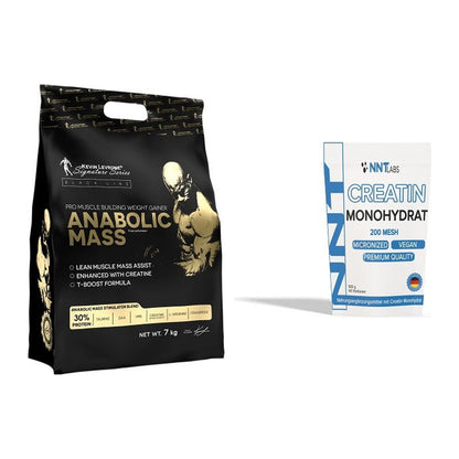 Masseaufbau-Set: Kevin Levrone Anabolic Mass + NNT Creatin Monohydrat – alle enthaltenen Artikel