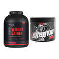 Masseaufbau-Set: Body Attack Power Weight Gainer + Big Zone Creatin – alle enthaltenen Artikel