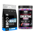 Masseaufbau-Set: FA Nutrition Core Mass + Weider Micronized – alle enthaltenen Artikel