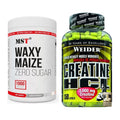 Masseaufbau-Set: MST WAXY MAIZE + Weider Creatin HCL – alle enthaltenen Artikel