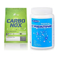 Masseaufbau-Set: Olimp Carbo Nox 1kg Pulver + Megabol Total Creatine – alle enthaltenen Artikel