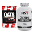Masseaufbau-Set: Sinob Instant Oats + MST Creatine HCL – alle enthaltenen Artikel