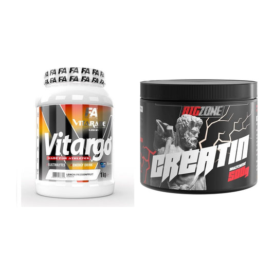 Masseaufbau-Set: FA Vitarade Vitargo + Big Zone Creatin – alle enthaltenen Artikel