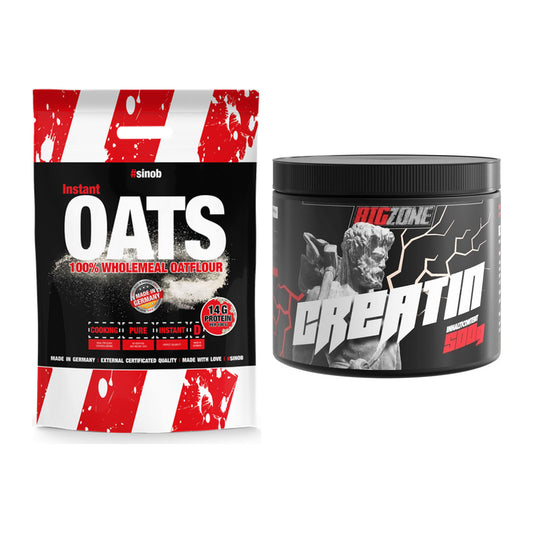 Masseaufbau-Set: Sinob Instant Oats + Big Zone Creatin – alle enthaltenen Artikel