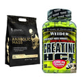 Masseaufbau-Set: Kevin Levrone Anabolic Mass + Weider Creatin HCL – alle enthaltenen Artikel