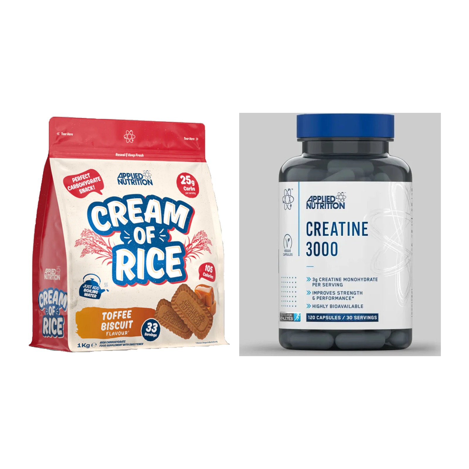 Masseaufbau-Set: Applied Nutrition Cream + Applied Nutrition – alle enthaltenen Artikel