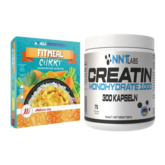 Masseaufbau-Set: Allnutrition Fitmeal + NNT Creatin 1000 mg – alle enthaltenen Artikel