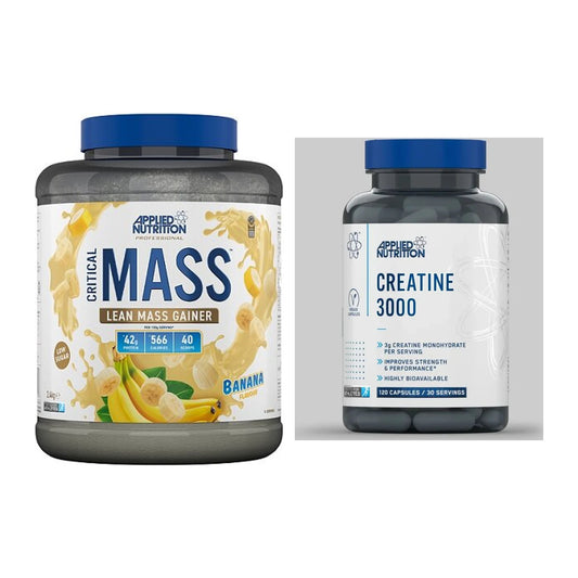 Masseaufbau-Set: Applied Critical Mass + Applied Nutrition – alle enthaltenen Artikel