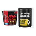 Masseaufbau-Set: Mutant Mass XXXTREME 2500 + ESN Ultrapure Creatine – alle enthaltenen Artikel