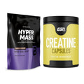 Masseaufbau-Set: BioTech Hyper Mass + ESN Ultrapure Creatine – alle enthaltenen Artikel