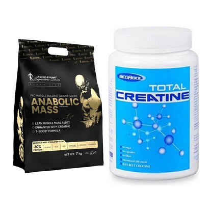 Masseaufbau-Set: Kevin Levrone Anabolic Mass + Megabol Total Creatine – alle enthaltenen Artikel