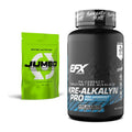 Masseaufbau-Set: Scitec Jumbo 1320g (Erdbeere) + EFX Kre-Alkalyn PRO – alle enthaltenen Artikel
