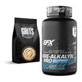 Masseaufbau-Set: Big Zone Grits (Maisgrieß) + EFX Kre-Alkalyn PRO – alle enthaltenen Artikel