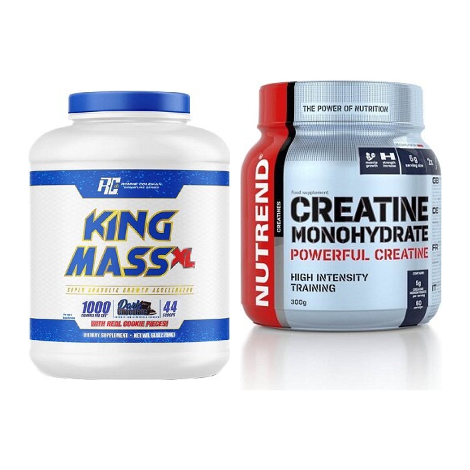 Masseaufbau-Set: Ronie Coleman RCSS King + Nutrend Creatine – alle enthaltenen Artikel