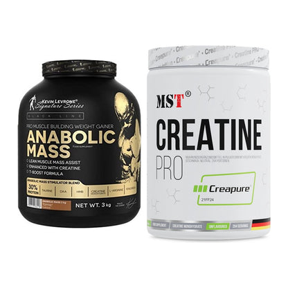 Masseaufbau-Set: Kevin Levrone Anabolic + MST Creatin Pro CREAPURE – alle enthaltenen Artikel