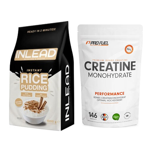 Masseaufbau-Set: INLEAD Instant Rice + ProFuel Creatine – alle enthaltenen Artikel
