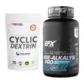 Masseaufbau-Set: ProFuel Cyclic Dextrin Cluster + EFX Kre-Alkalyn PRO – alle enthaltenen Artikel