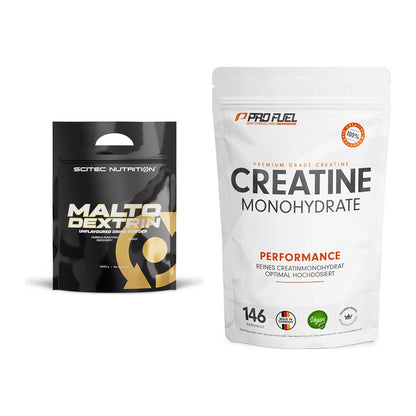 Masseaufbau-Set: Scitec Maltodextrin 2000g + ProFuel Creatine – alle enthaltenen Artikel
