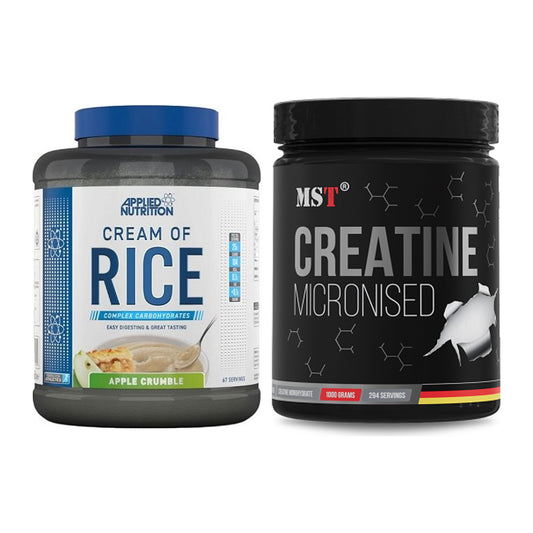 Masseaufbau-Set: Applied Nutrition Cream + MST Creatin Monohydrate – alle enthaltenen Artikel