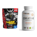 Masseaufbau-Set: Mutant Mass EXTREME 2500 + ProFuel Creatine – alle enthaltenen Artikel