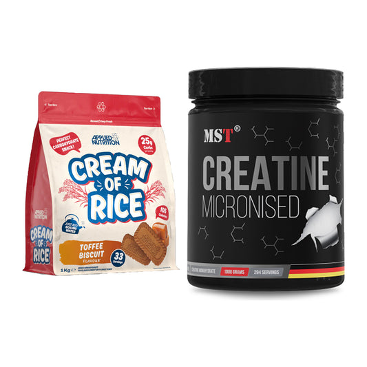 Masseaufbau-Set: Applied Nutrition Cream + MST Creatin Monohydrate – alle enthaltenen Artikel