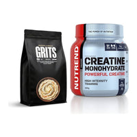 Masseaufbau-Set: Big Zone Grits + Nutrend Creatine