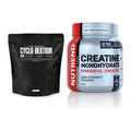 Masseaufbau-Set: Big Zone Cyclo Dextrin + Nutrend Creatine Monohydrate – alle enthaltenen Artikel
