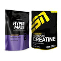 Masseaufbau-Set: BioTech Hyper Mass + ESN Ultrapure Creatine – alle enthaltenen Artikel