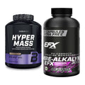 Masseaufbau-Set: BioTech Hyper Mass 4000g + EFX Kre-Alkalyn 3000 – alle enthaltenen Artikel