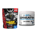 Masseaufbau-Set: Mutant Mass EXTREME 2500 + NNT Creatin 1000 mg – alle enthaltenen Artikel
