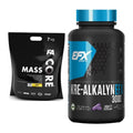 Masseaufbau-Set: FA Nutrition CORE Mass + EFX Kre-Alkalyn 3000 – alle enthaltenen Artikel