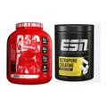 Masseaufbau-Set: BAD ASS Whey + ESN Ultrapure Creatine Capsules – alle enthaltenen Artikel