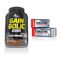 Masseaufbau-Set: Olimp Gain Bolic 6000 + Nutrend Creatine – alle enthaltenen Artikel