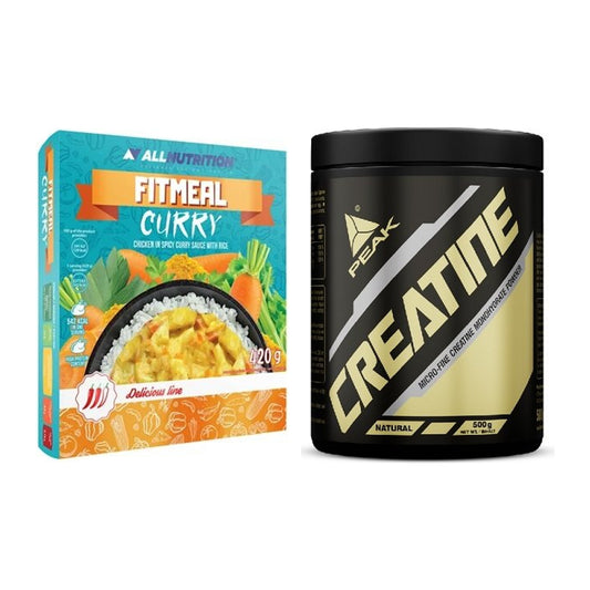 Masseaufbau-Set: Allnutrition Fitmeal + Peak Creatin Powder – alle enthaltenen Artikel